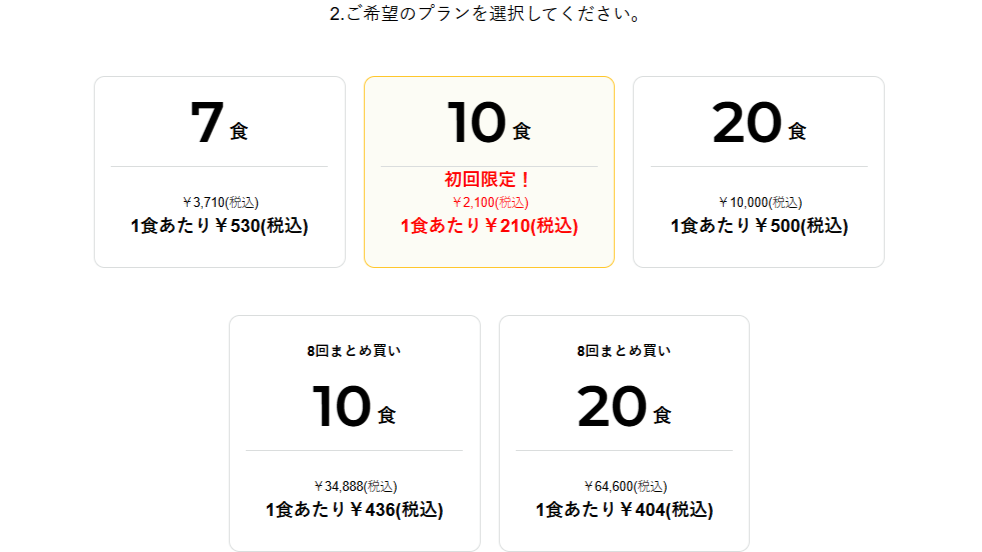 ライフミール(lifemeal)の初回割引セット