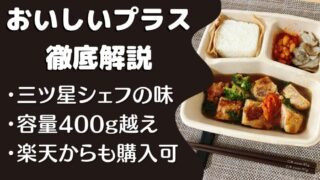 【口コミ・評判】おいしいプラスの宅配弁当を10食たべた感想と注文レビュー