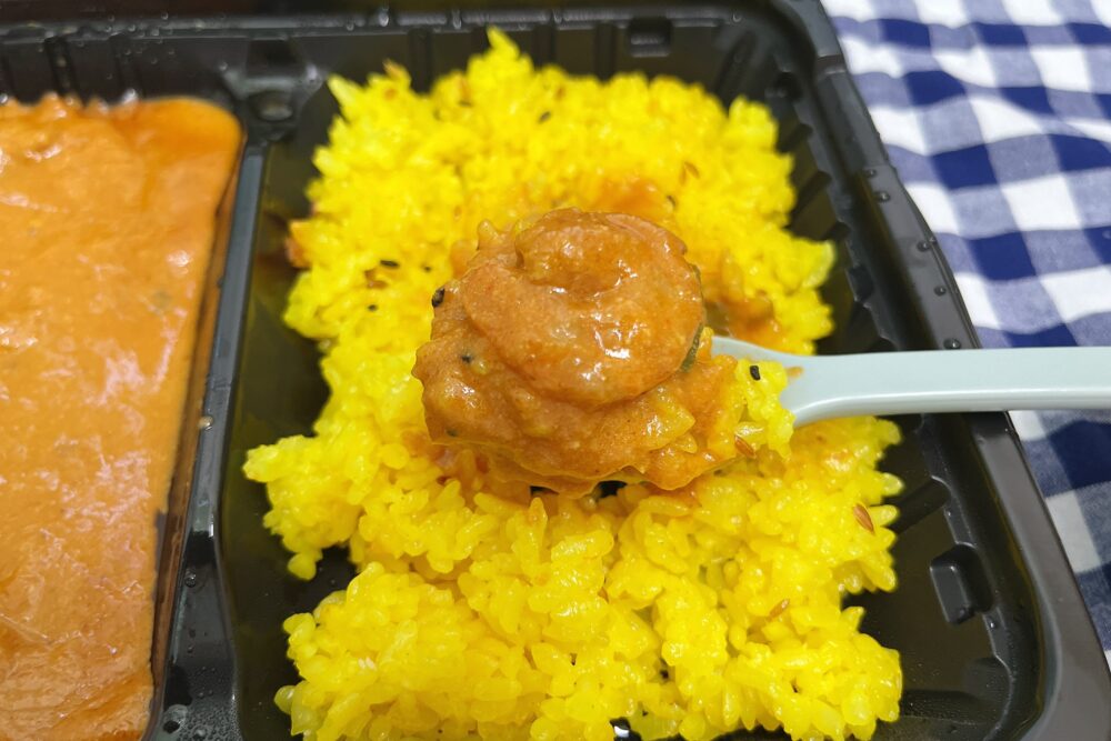 アールティのインドカレー弁当を実食レビュー