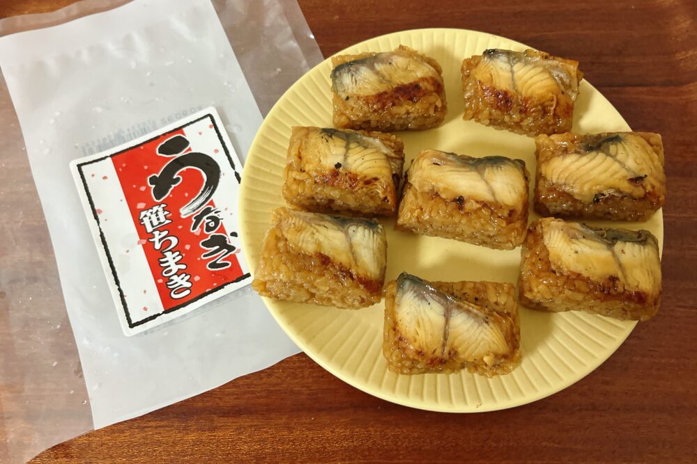 いしの屋のうなぎ笹ちまきを実食レビュー