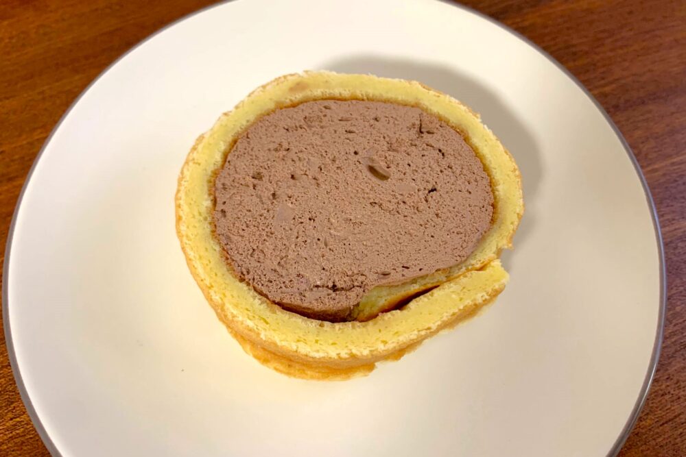 ナッシュのロールケーキ,チョコレート味