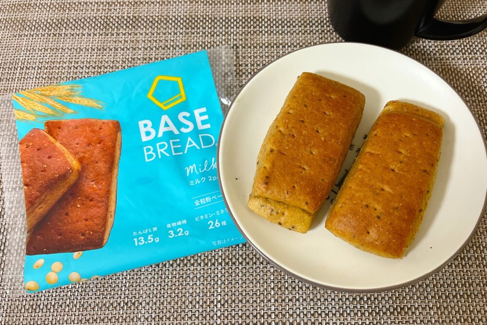 ベースブレッドのミルク味