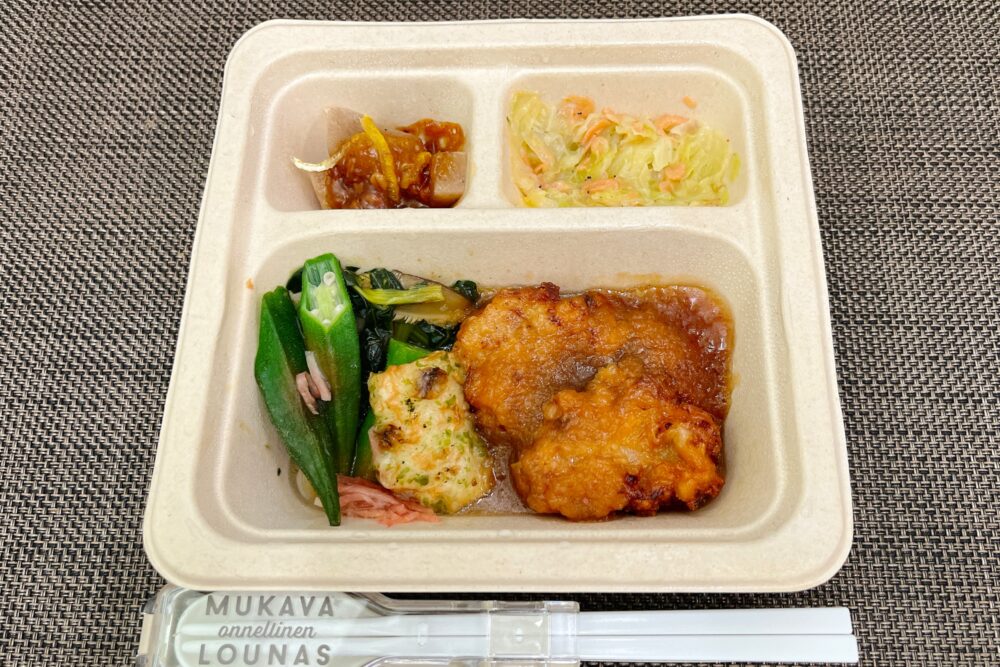 三ツ星ファームの鶏天弁当