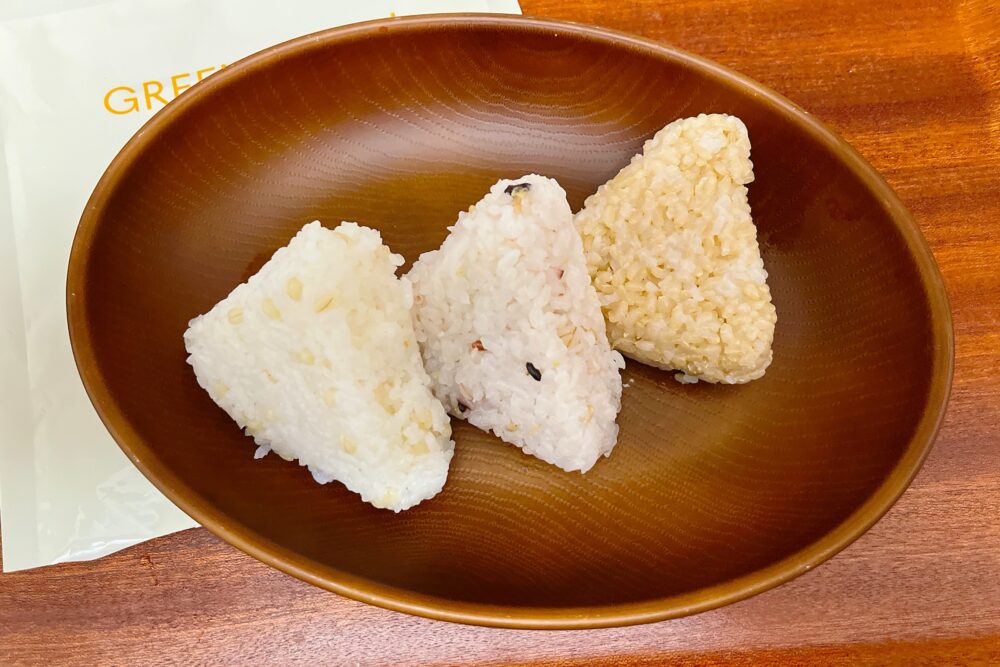 グリーンスプーン・デリ弁当のおにぎりセット