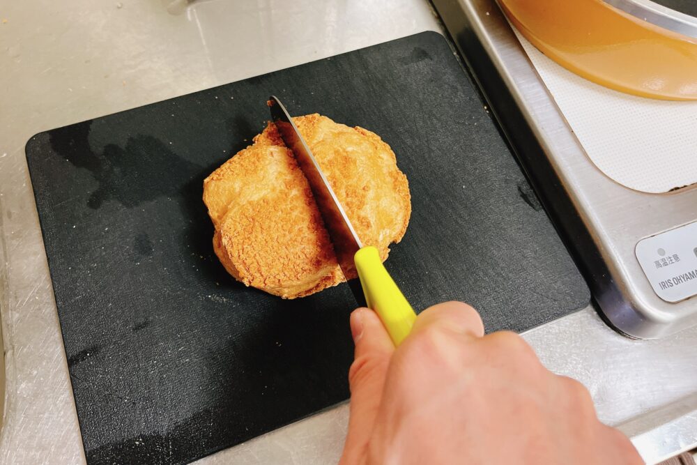 かみのやまシューを冷凍で食べる