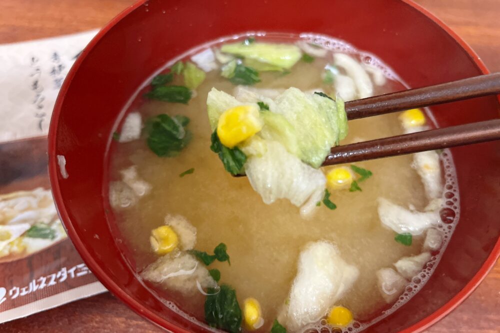 野菜を楽しむおみおつけを実食レビュー