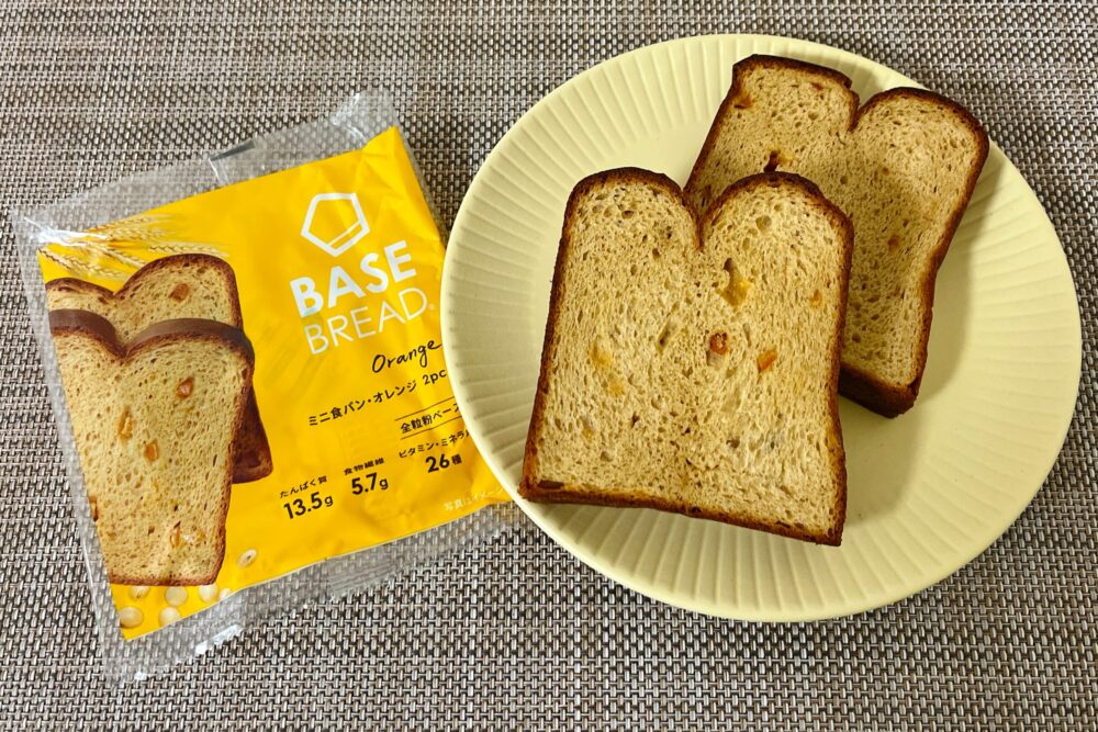 ベースブレッドのオレンジ味