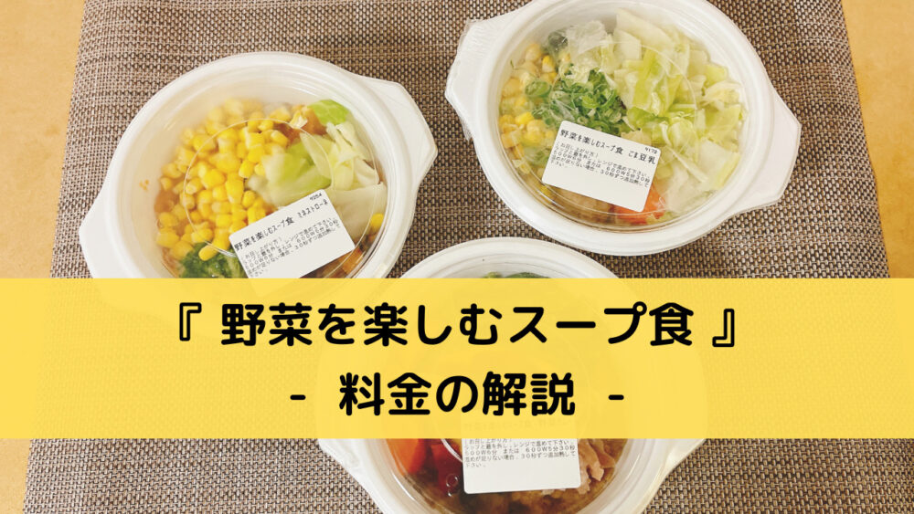 野菜を楽しむスープ食の注文レビュー