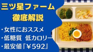 【口コミ・実食レビュー】三ツ星ファームを49食たべた私が初めての人向けに徹底解説