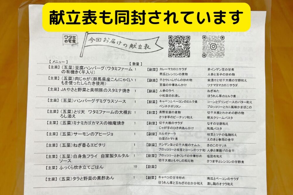 ワタミの宅食ダイレクトのFAQ